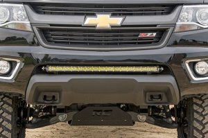 Chevrolet Colorado LED Light Mount - Bumper - Rough Country - 30-inch Single-Row - '15-'22